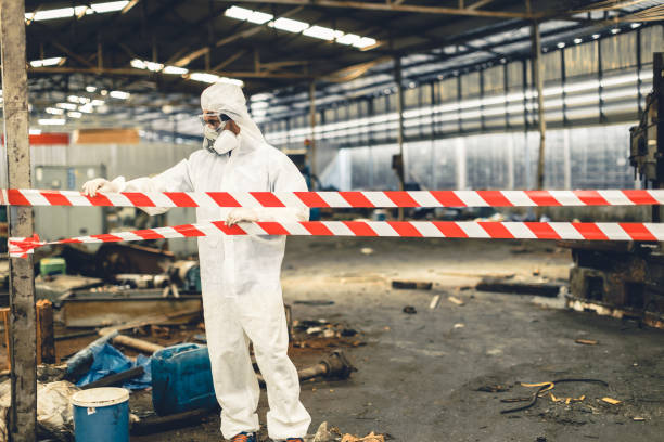 Professional Unattended Death Cleanup technician working in Buckingham, PA